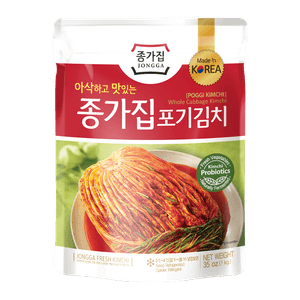 Jongga Whole Cabbage Kimchi (Poggi Kimchi) 2.2lb(1kg)
