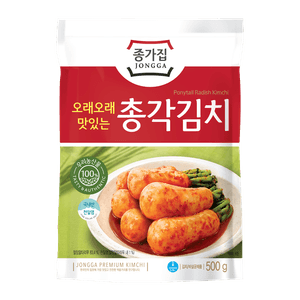 Ponytail Radish Kimchi (Chongkak Kimchi) 17.6oz(500g)