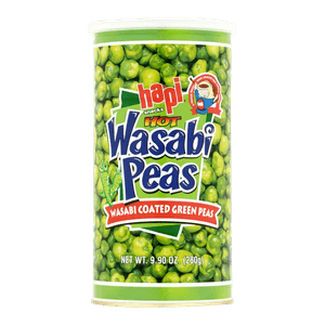 Hot Wasabi Peas snack
