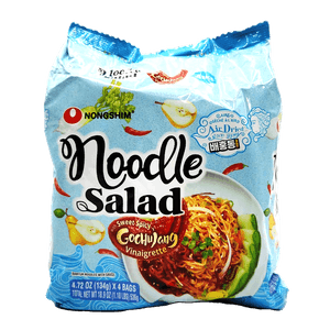 Air Dried Noodle Salad with Sweet Spicy Gochujang Vinaigrette Multi 4 Pack 4.72oz(134g)