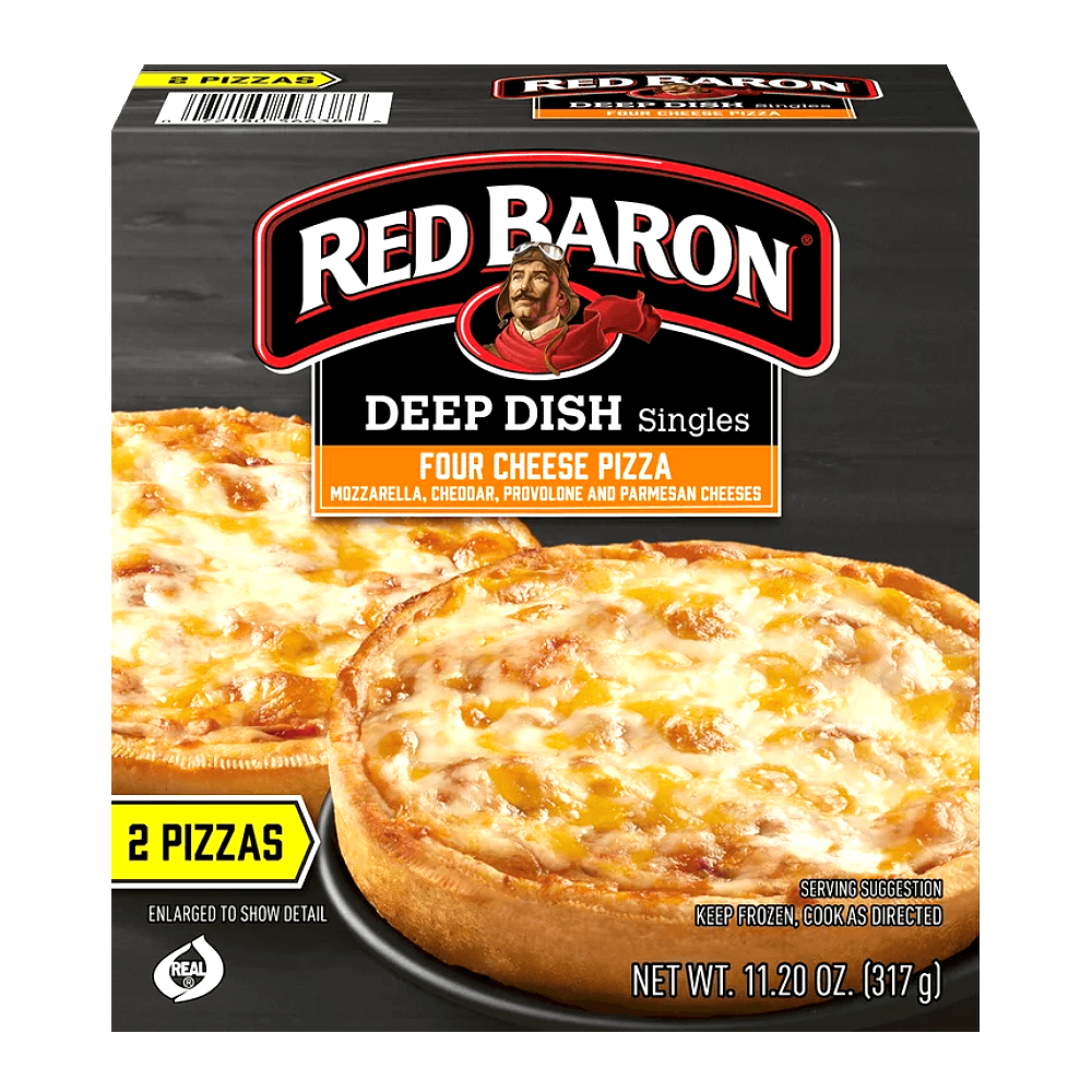 Deep Dish Four Cheese Pizza 11.2oz(317.5g) - H Mart