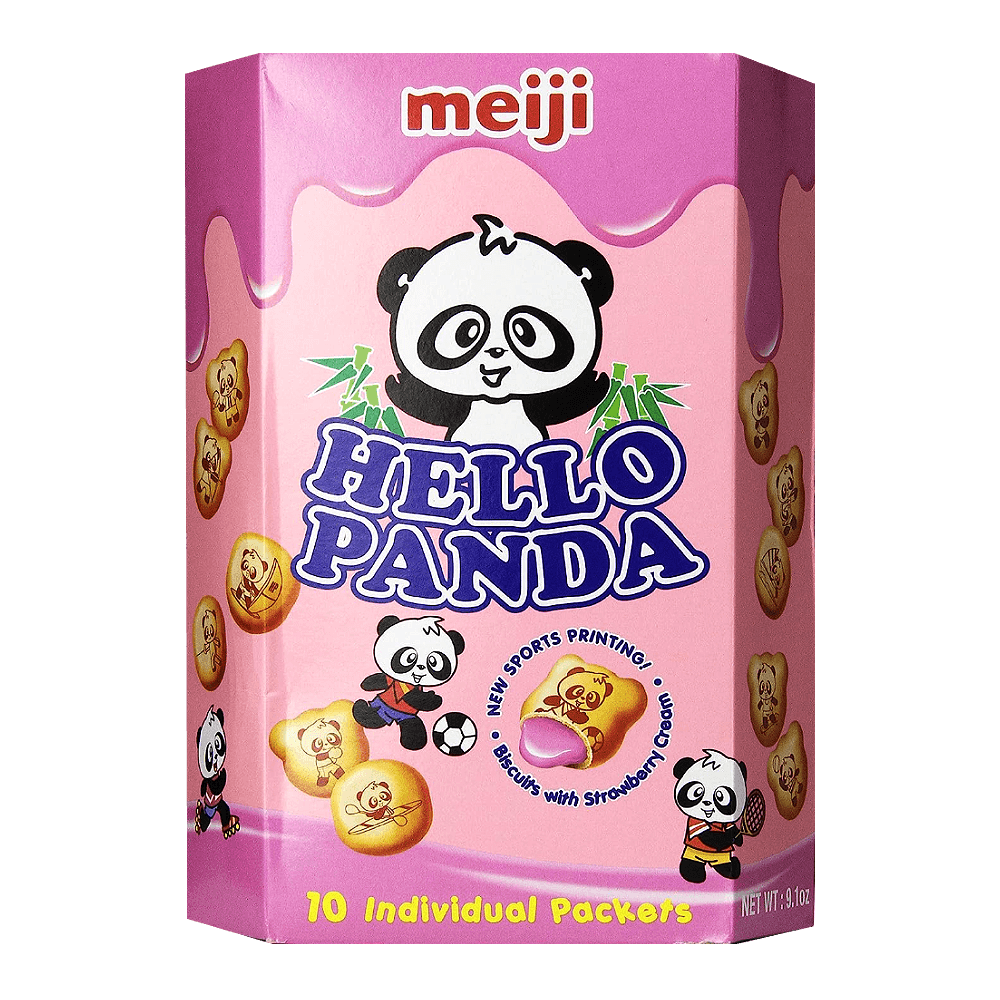 Buy Meiji Hello Panda Strawberry 9.1oz 