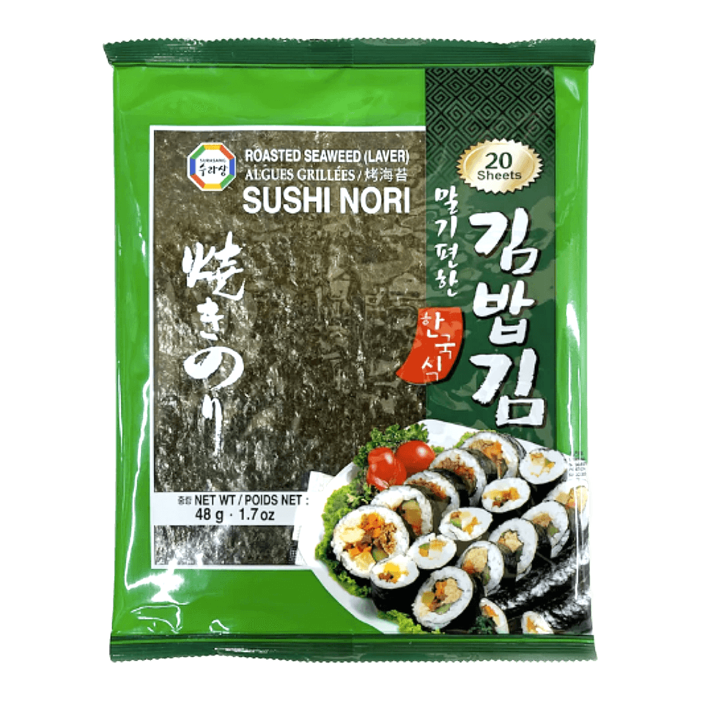 Buy Surasang Roasted Seaweed 20 Sheets 1.7oz HMart H Mart