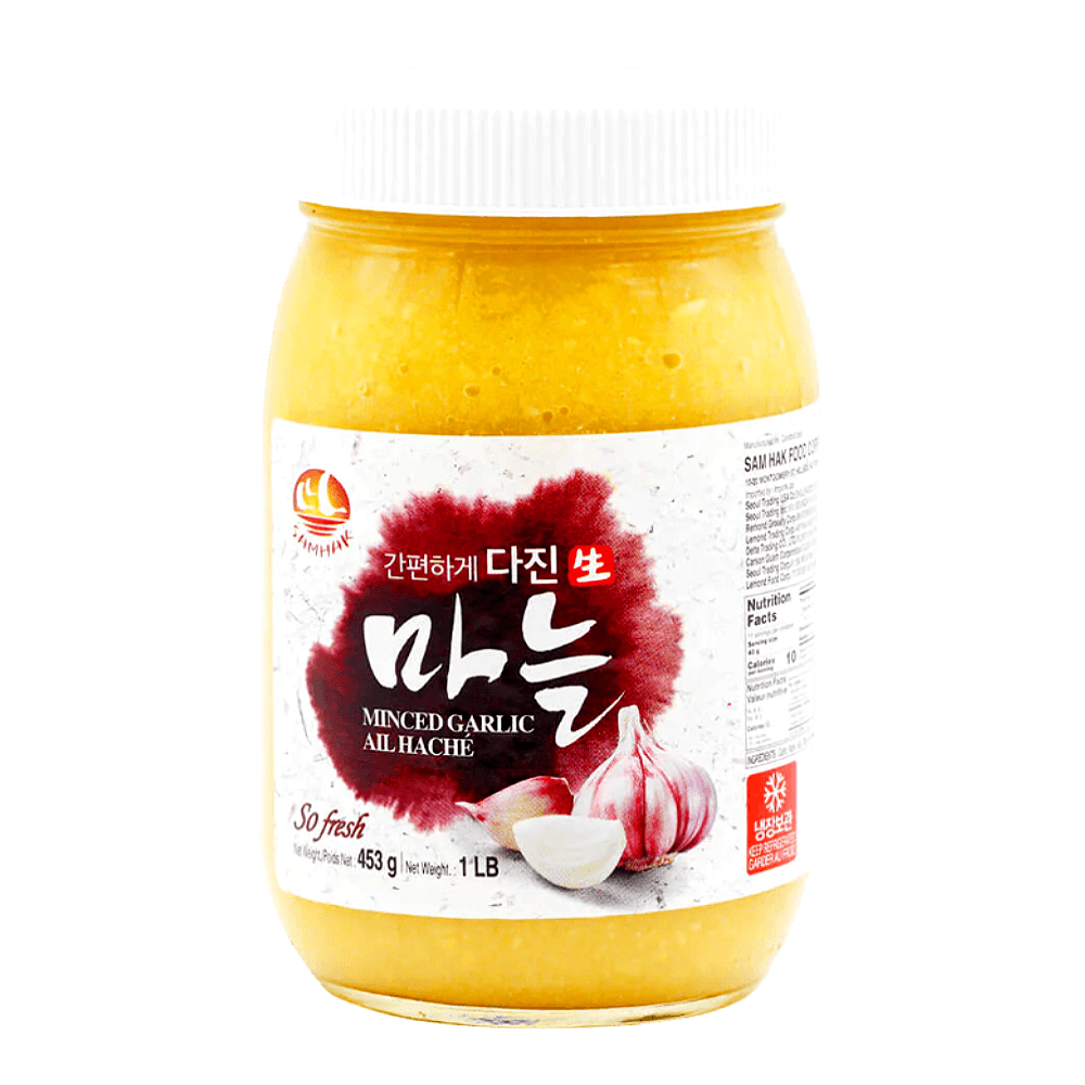 Minced Garlic 16 OZ (453 G) H Mart