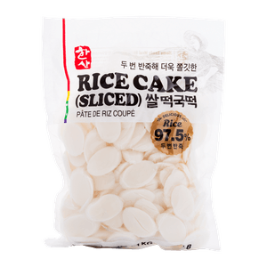 Sliced Rice Cake 2.2 LB (1 KG)