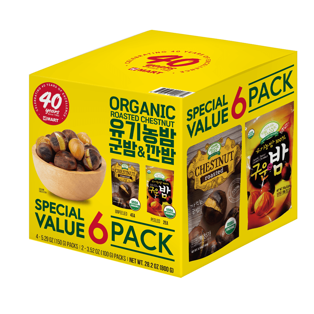 Buy OGF Chestnut Bundle Pack (28.02 oz, 800g) Organic & Delicious