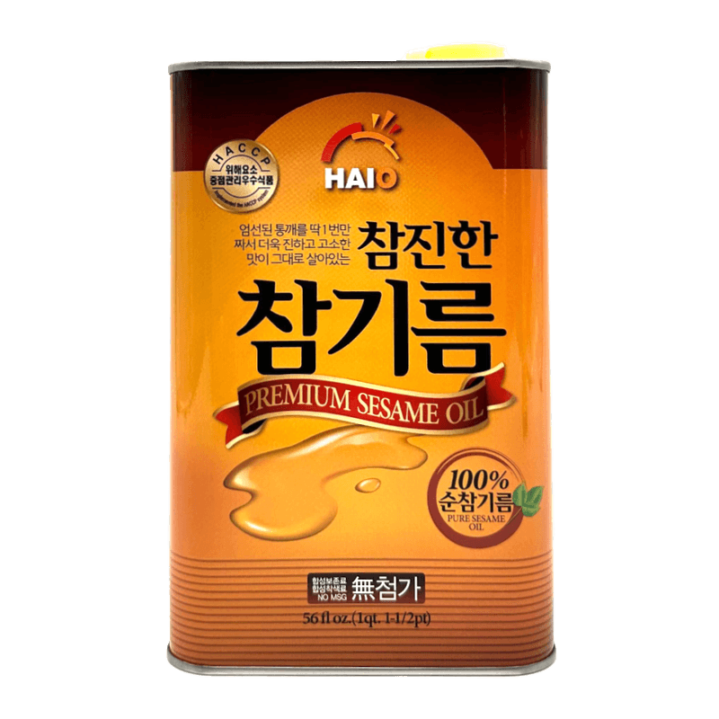 Pure Sesame Oil 56fl oz(1656ml) - H Mart