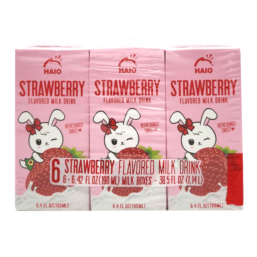 Strawberry Milk 38.54floz(190ml) - H Mart