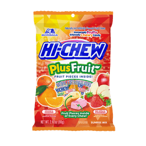Hi-Chew Plus fruit Bag (All Flavors) 2.88 OZ (81 G)