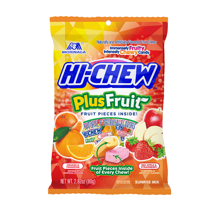Hi-Chew Plus fruit Bag (All Flavors) 2.88 OZ (81 G) - H Mart