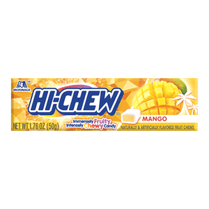 Hi-Chew Chew Candy Mango Flavor 1.76 OZ (50 G)