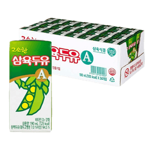 Soy Milk Plain A 6.5oz(190ml)/24pk