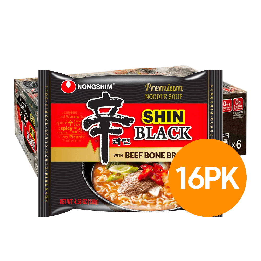 Shin Ramyun Black Multi 4.58oz(130g) - H Mart