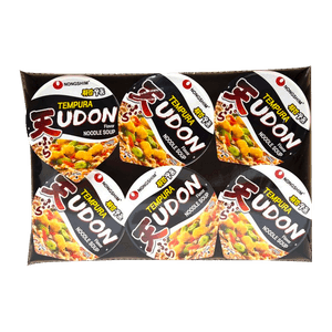 Nongshim Tempura Udon Cup Noodle Cup 2.6oz(75g) 6 Cups