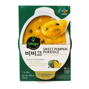 Sweet Pumpkin Porridge with Red Bean 9.88oz (280g)