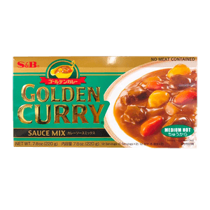 Golden Curry Sauce Mix Medium Hot 7.8oz(220g)