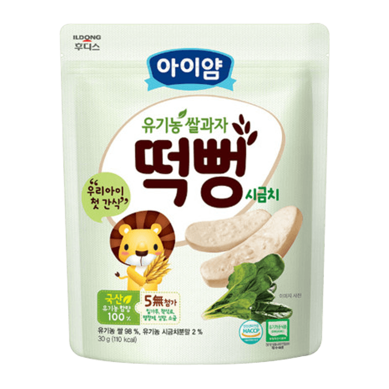 Il-Dong-Organic-Baby-Rice-Snack-Spinach-1.05oz-30g-