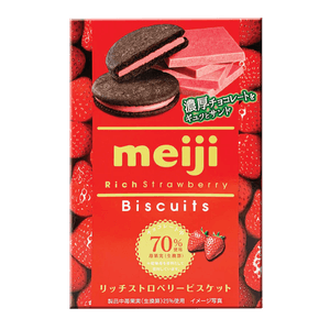 Rich Strawberry Biscuit 6 Pieces 3.4oz(96g)