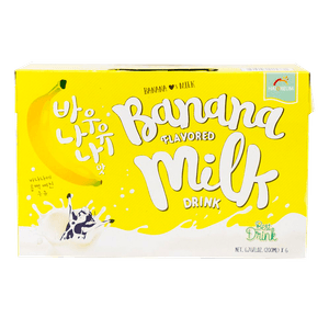 Banana Flavored Milk Drink 6.76 fl.oz(200ml) 6 Packs
