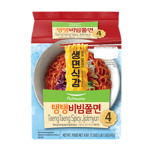 Pulmuone Taeng Taeng Spicy Jjolmyun 4.33oz(123g)