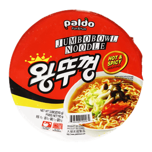 Hot & Spicy Jumbo Bowl Noodle 3.88oz(110g)