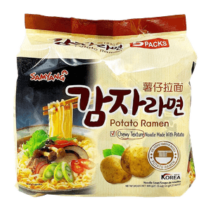 Potato Ramen Bundle 4.23oz(120g) 5 Packs