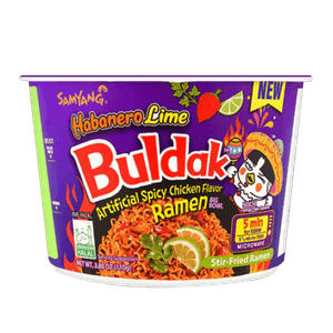 Hot Chicken Ramen Habanero Lime Big Bowl 3.88oz(110g)