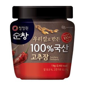 100% Korean Hot Pepper Paste 2.2lb(1kg)