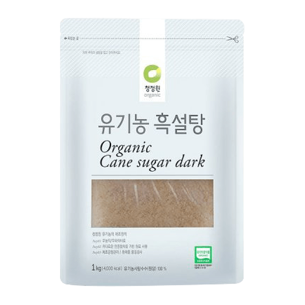 SUGAR•*¨*•.¸♬︎ Organic Cane Black Sugar 2.2lb(1kg) - H Mart