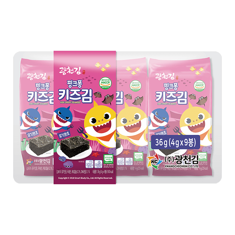 KwangCheon-Pink-Fong-Kids-Dosirak-0.14oz-4g--9-Packs