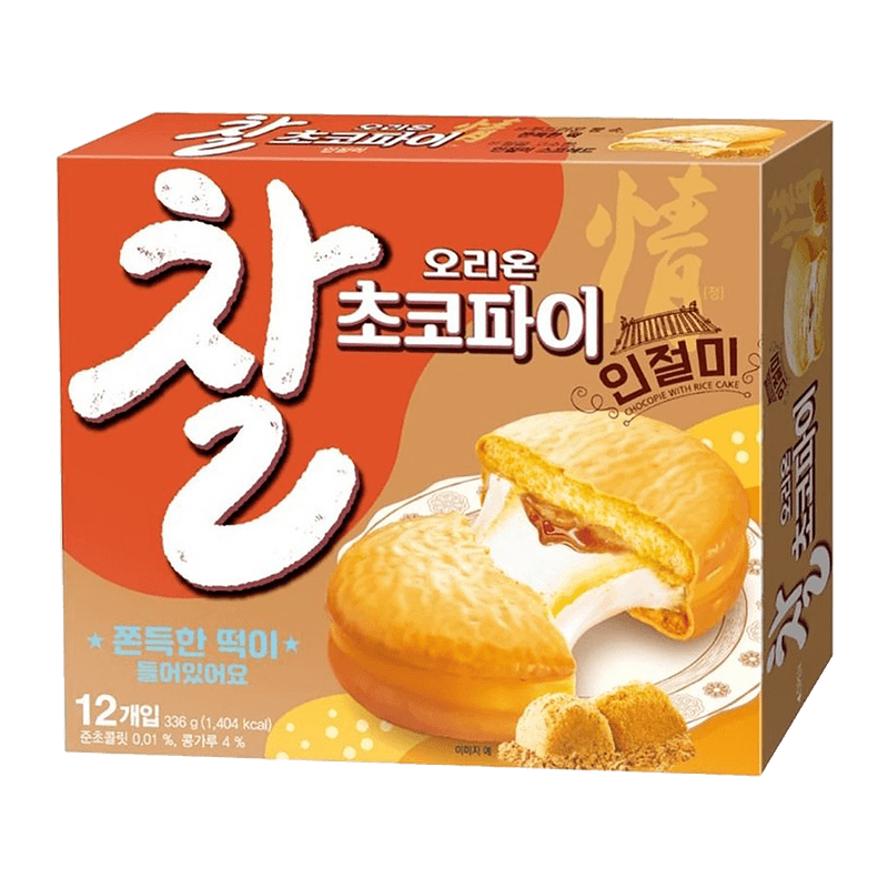 Orion-Choco-Pie-With-Rice-Cake-Injeolmi-11.85oz-336g--10