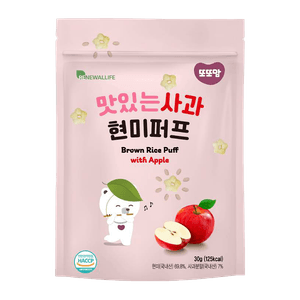 Brown Rice Puff with Apple 1.06oz(30g)