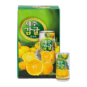 Jeju Mandarin Orange Juice 5.92 fl.oz(175ml) 15 Cans