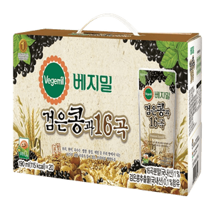 Blackbean and 16 Grains Vegemil 6.42 fl.oz(190ml) 16 Ea