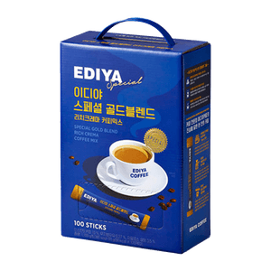 Ediya Special Gold Blend Coffee Mix 100 Sticks 2.43lb(1.1kg)