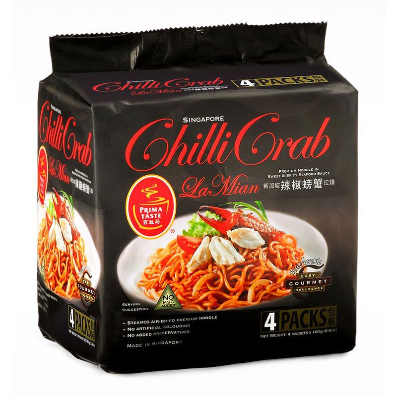 Prima-Taste-Singapore-Chili-Crab-Flavored-La-Mian-Noodle-5.6oz-160g--4-Packs