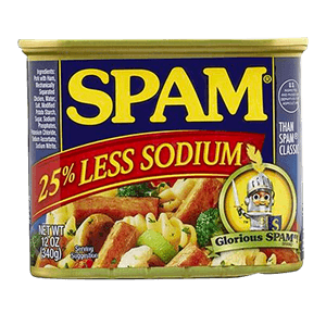 Spam 25% Less Sodium 12oz(340g)