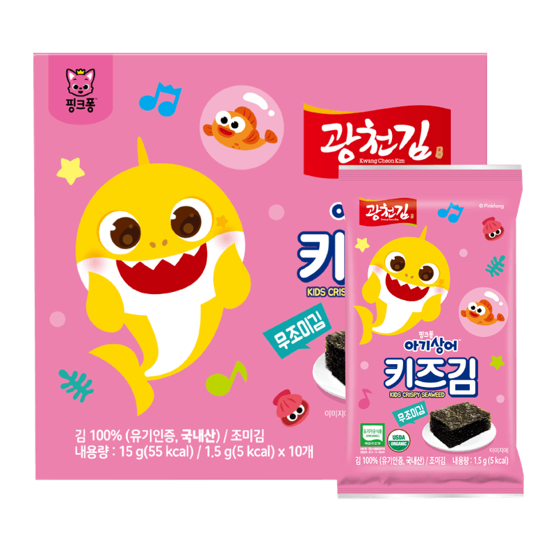 KwangCheon-Pink-Fong-Organic-Seaweed-0.53oz-1.5g--10-Packs