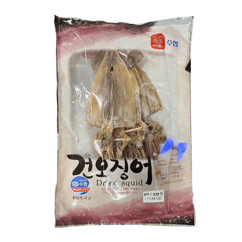 Suhyup-BadaAechan-Dried-Squid-6-Pcs-11.64oz-330g-