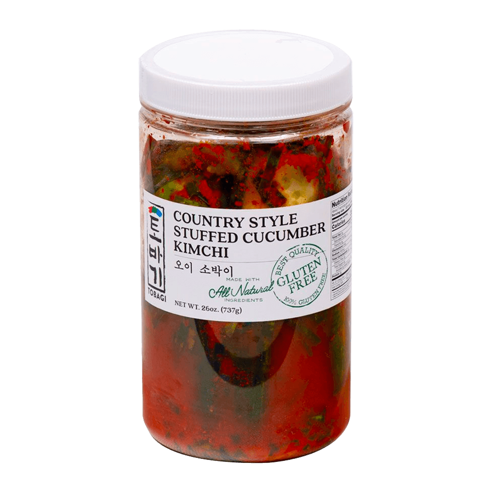 Buy Tobagi Stuffed Cucumber Kimchi 26oz HMart H Mart