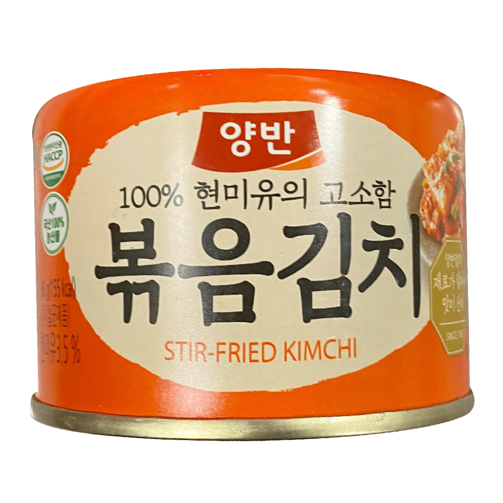 Yangban Canned Kimchi (Stir Fied Kimchi) 5.64oz(160g) - H Mart