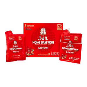 KGC Hong Sam Won Korean Red Ginseng Drink 1.69oz(50ml) 20 Pouches
