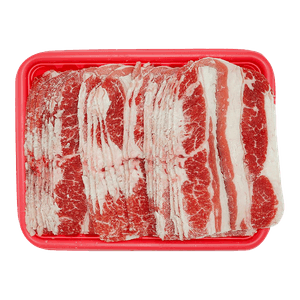 Beef Sliced Short Plate, Frozen 2lb(907g)