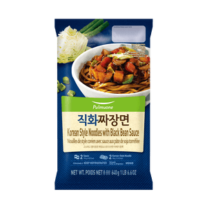 Korean Style Noodles with Black Bean Sauce 22.6oz (640g)