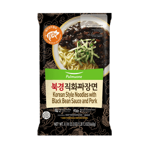 Korean Style Noodles with Black Bean Sauce and Pork 23.3oz (660g)