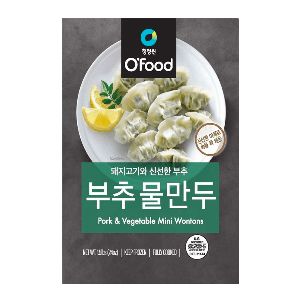 Pork & Vegetable Mini Wontons 1.5lb(680g) - H Mart