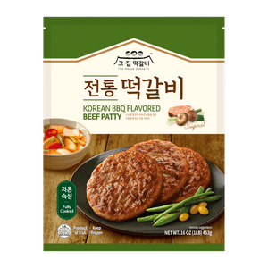 Korean BBQ Flavored Beef Patty 16oz(453g)
