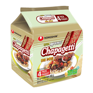Nongshim Chapagetti Chajang Noodle 4.5oz(127g) 4 Packs