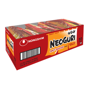 Neoguri Spicy Seafood Ramen 4.2OZ(120G) 10 Packs