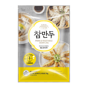 Pork & Vegetable Dumpling Cham Mandu 1.65lb(750g)